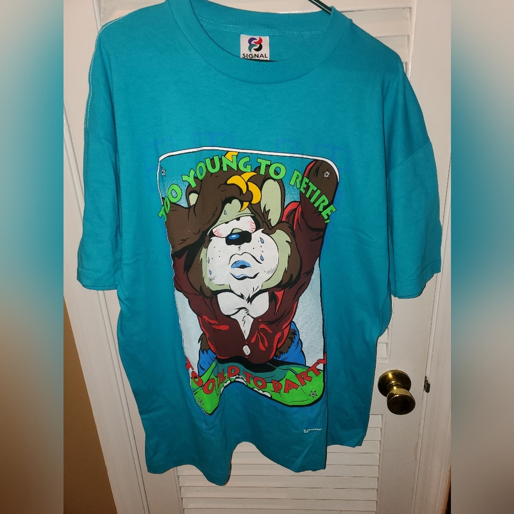 Vtg 90s graphic tshirt size large